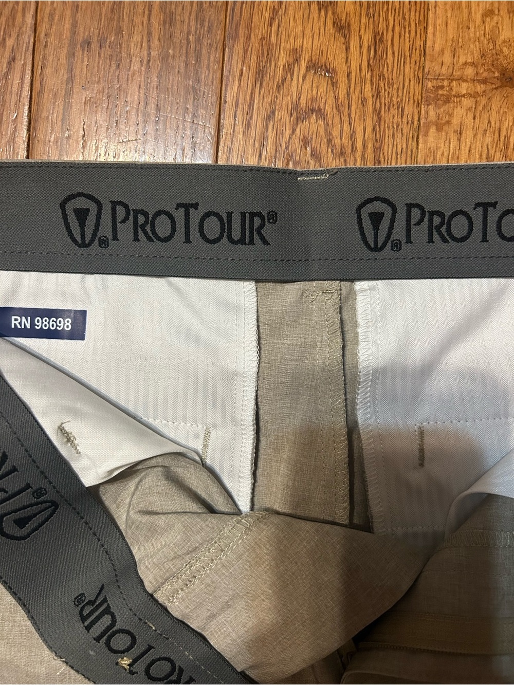 Men's Performance Shorts - Navy, Light Gray, Olive pro tour golf shorts - Picture 5 of 6